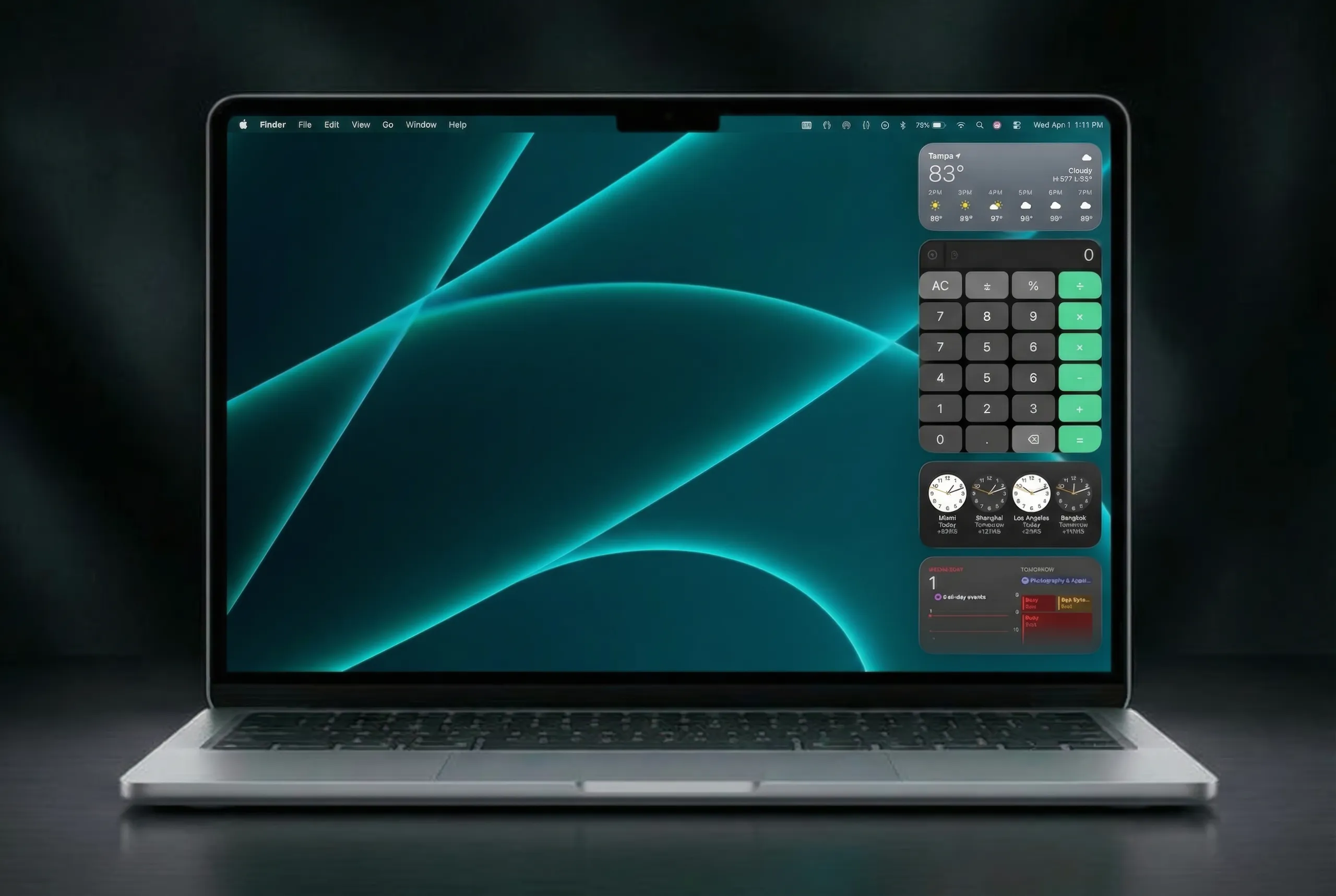 The Calculator Widget Project